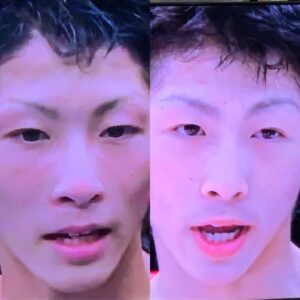左:デビュー戦　右:2戦目